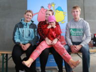 Die Beckenrandschwimmer gewannen den 1. Preis